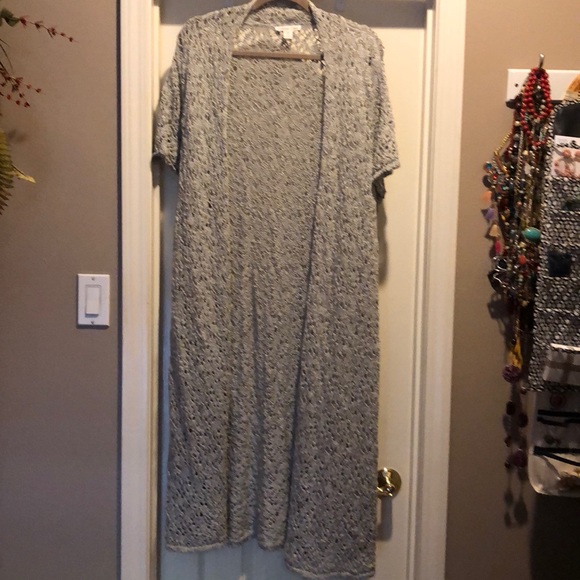 Coldwater Creek Sweaters - Long Crochet Vest
